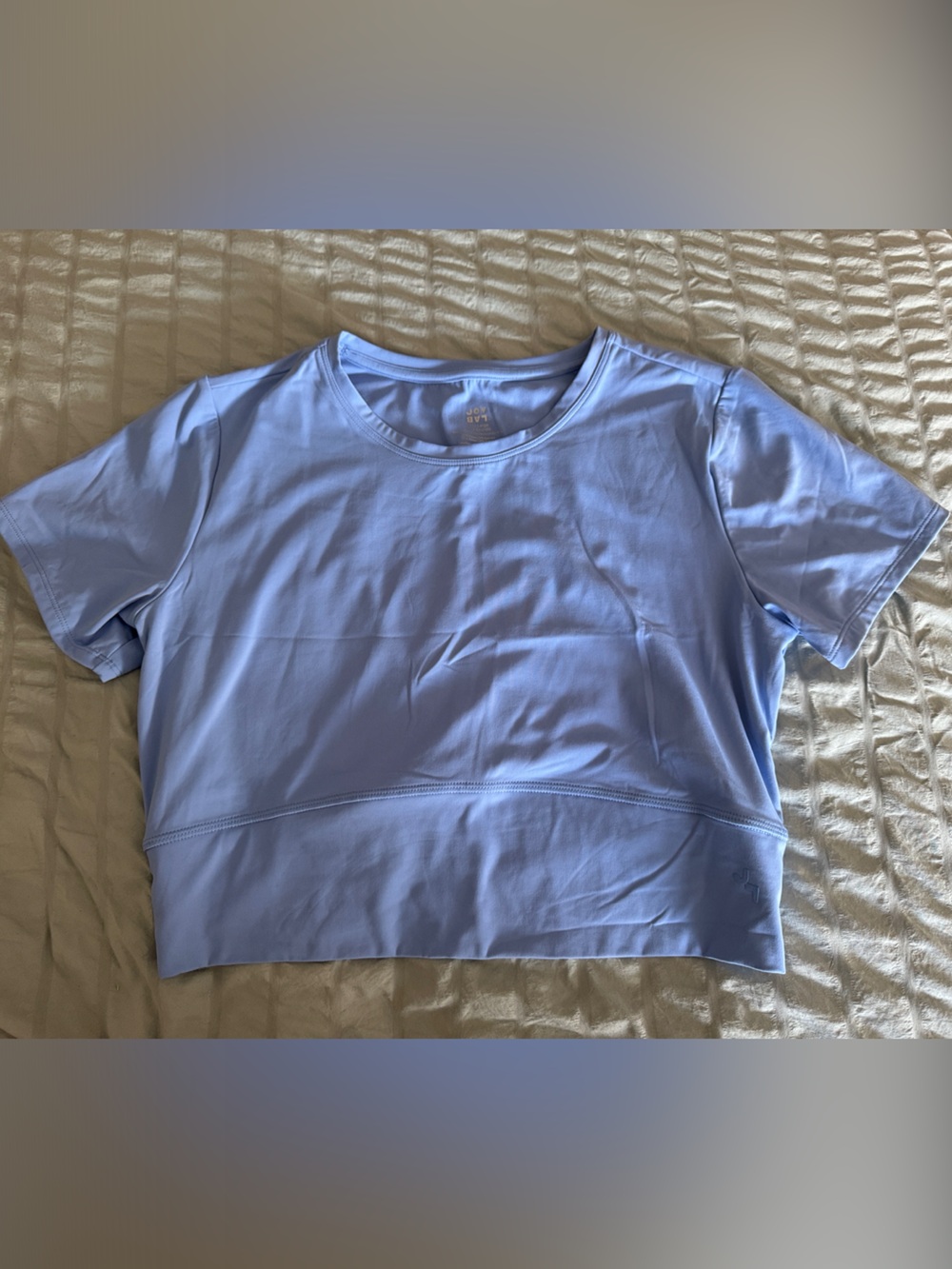 JoyLab Light Blue Crop Top